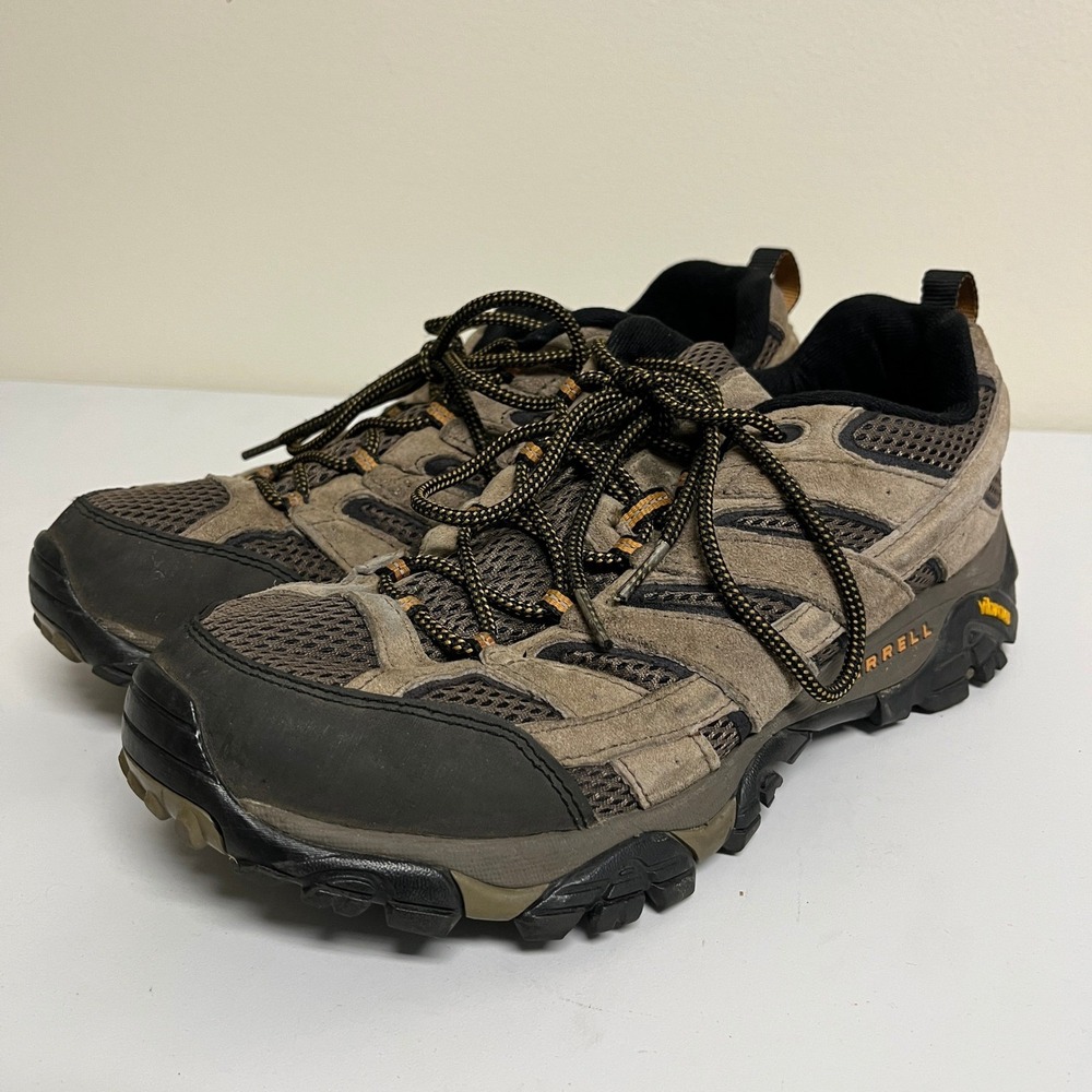 Merrell Moab 2 Ventilator Mens 10W Earth Brown Hiking Shoes J06011W Vibram